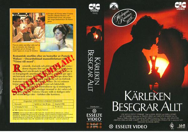 KÄRLEKEN BESEGRAR ALLT (Vhs-Omslag)