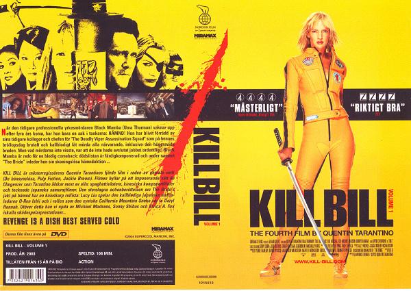 KILL BILL 1  (Vhs-Omslag)