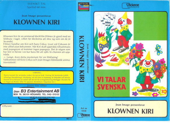 1038 KLOWNEN KIRI (VHS)