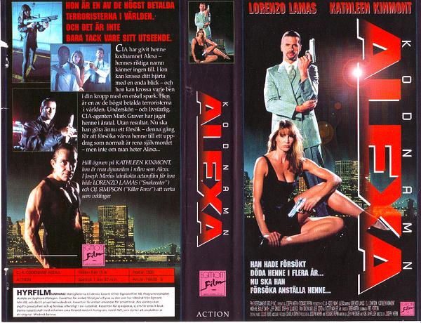 KODNAMN ALEXA (Vhs-Omslag)