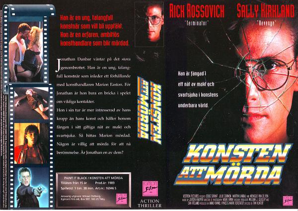 KONSTEN ATT MÖRDA (Vhs-Omslag)