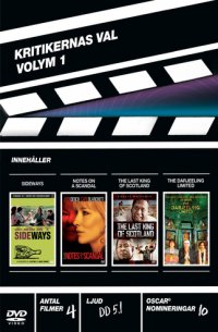 Kritikernas val - Volym 1 (4-disc) (DVD) beg
