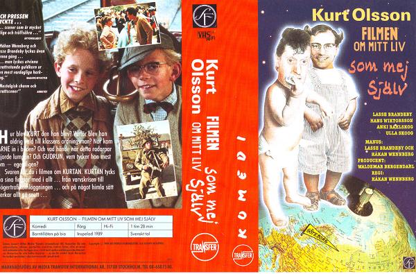 KURT OLSSON - FILMEN OM MITT LIV SOM MEJ SJÄLV (vhs-omslag)