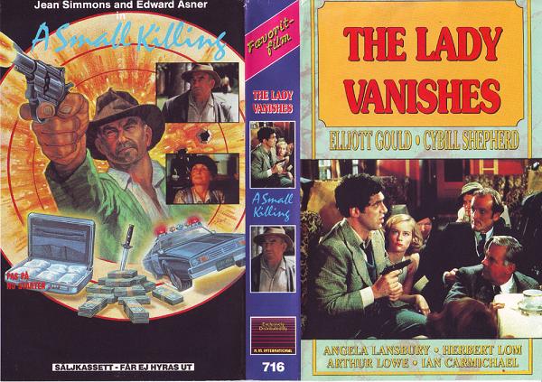 LADY VANISHES/A SMALL KILLING (Vhs-Omslag)
