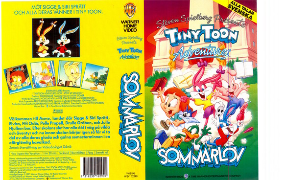 TINY TOON ADVENTURES SOMMARLOV (VHS)