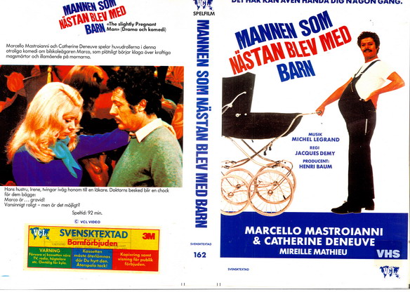 162 MANNEN SOM NÄSTAN BLEV MED BARN (VHS)