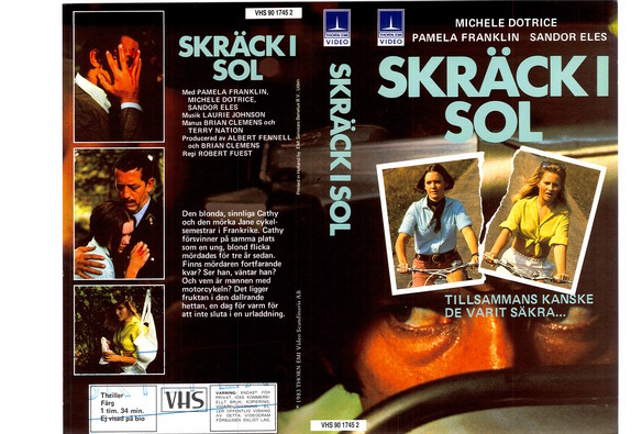 SKRÄCK I SOL (vhs)