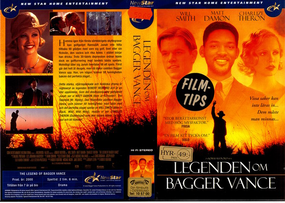 LEGENDEN OM BAGGER VANCE (VHS)