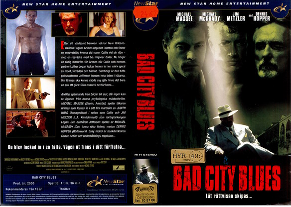 BAD CITY BLUES (VHS)
