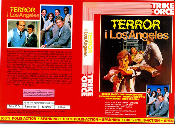 STRIKE FORCE: TERROR I LOS ANGELES (VHS)