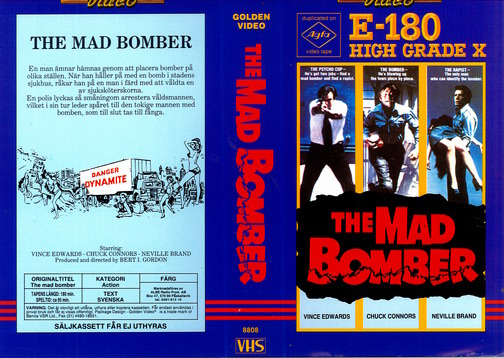 MAD BOMBER (vhs)PAPPASK