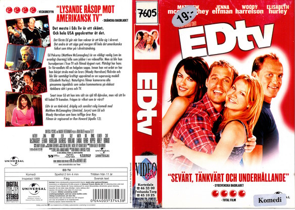 ED TV (vhs-omslag)