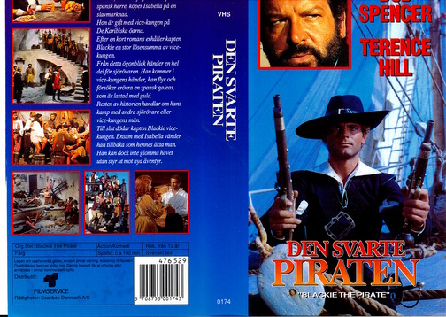 DEN SVARTE PIRATEN (VHS)