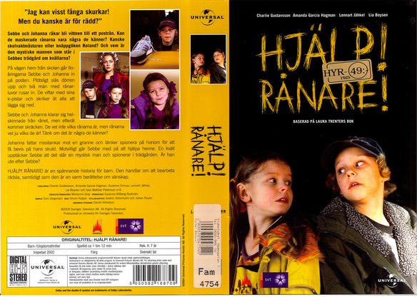 HJÄLP RÅNARE (VHS)