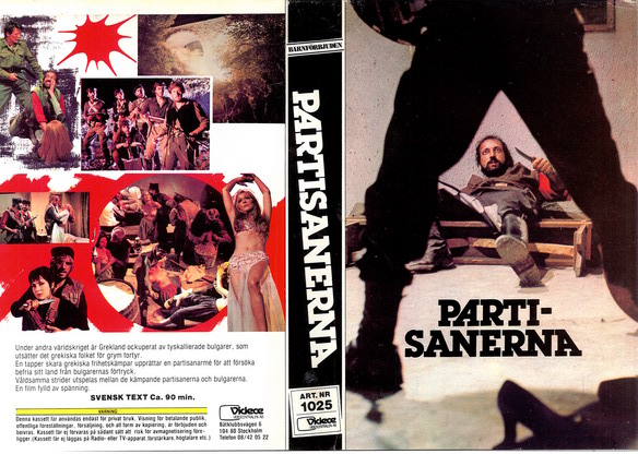 1025 Partisanerna (VHS)