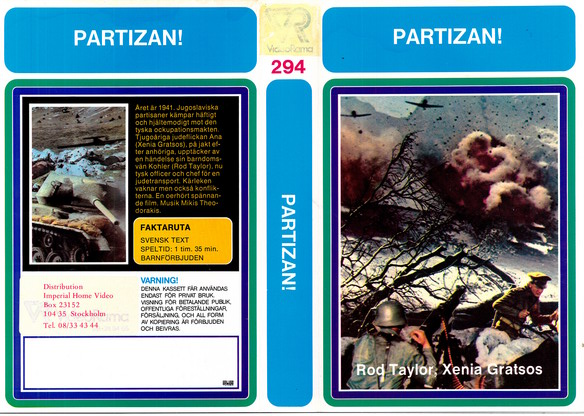 294 PARTIZAN (VHS)