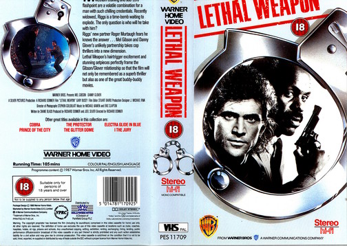 LETHAL WEAPON - UK (VHS)