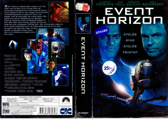 EVENT HORIZON (VHS)