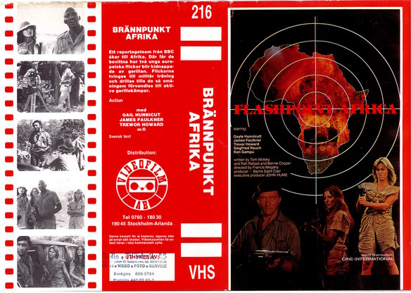 216 BRÄNNPUNKT AFRIKA (VHS)