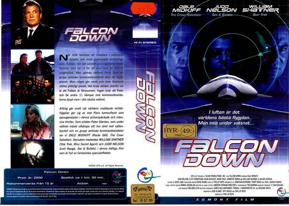 FALCON DOWN (VHS)