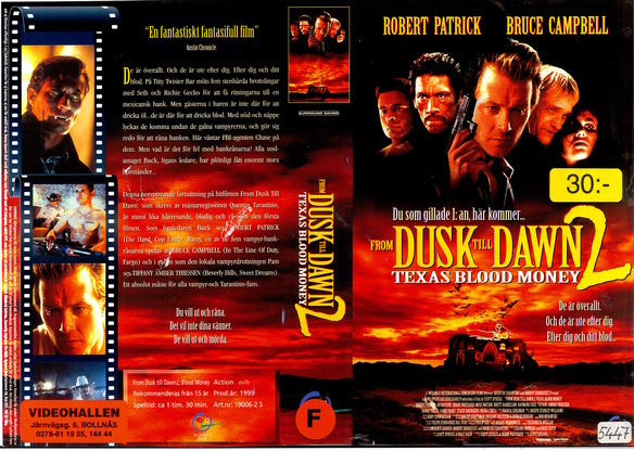 19006 FROM DUSK TILL DAWN 2 (VHS)