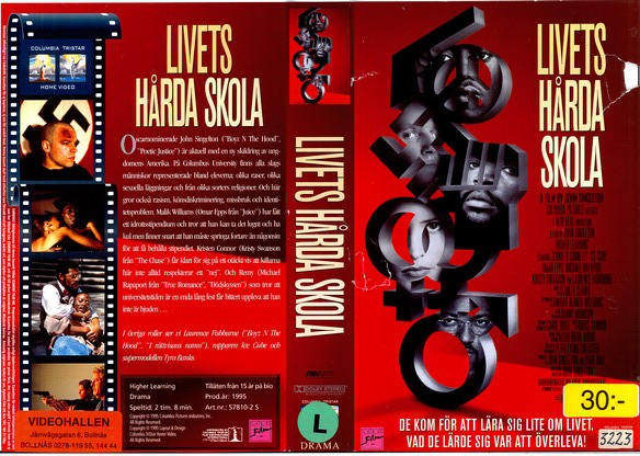 57810 LIVETS HÅRDA SKOLA (VHS)