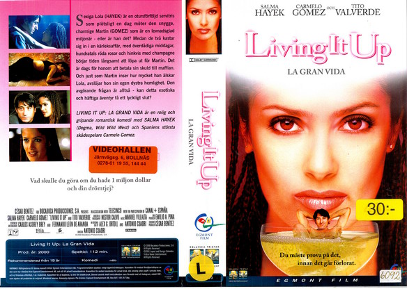 LIVING IT UP (VHS)