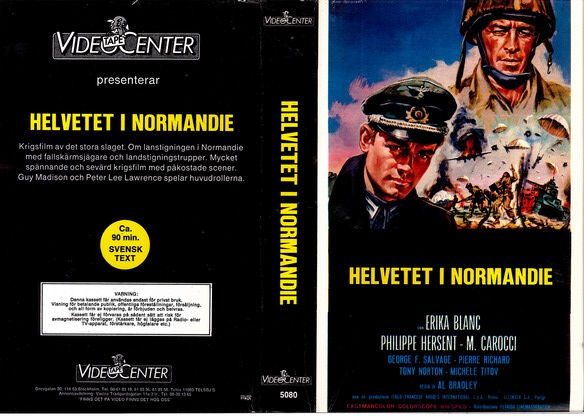 5080 HELVETET I NORMANDIE (VHS)