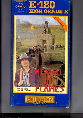 MEXICO IN FLAMES (vhs) pappask