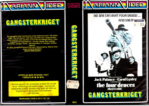 M 04 Gangsterkriget (VHS)