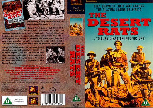 DESERT RATS - UK (VHS)