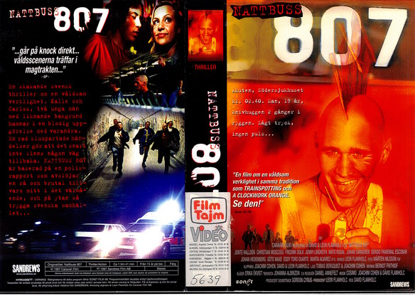 NATTBUSS 807 (VHS)