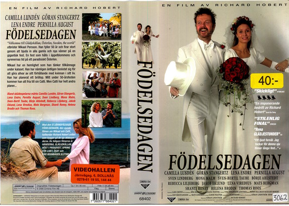 FÖDELSEDAGEN (vhs-omslag)