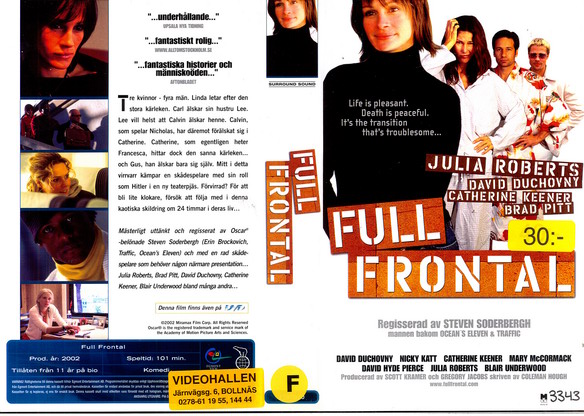 FULL FRONTAL (VHS)