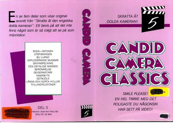 CANDID CAMERA 5 (VHS)