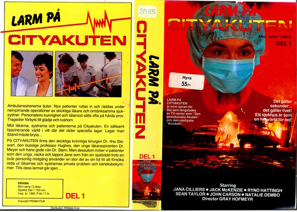 LARM PÅ CITYAKUTEN DEL 1 (VHS)
