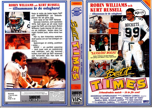 713 52 BEST OF TIMES (vhs)