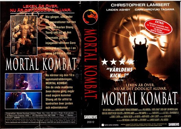 MORTAL KOMBAT (VHS)