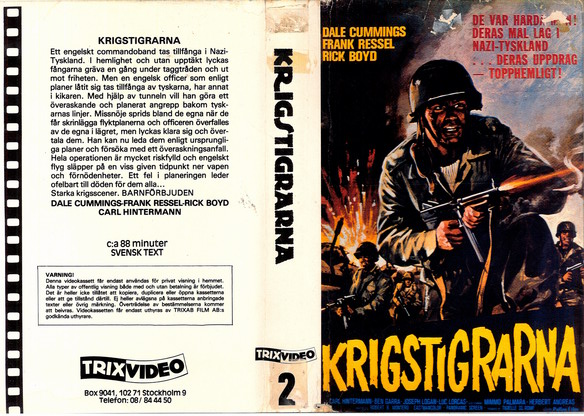 02 KRIGSTIGRARNA (VHS)