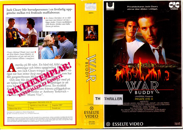 22153 WAR BUDDY (VHS)