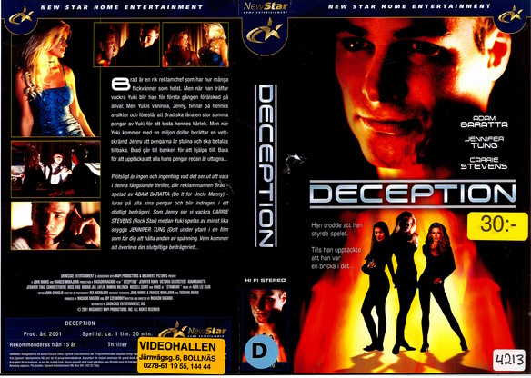 DECEPTION (VHS)