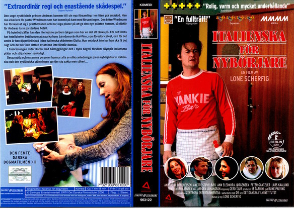 ITALIENSKA FÖR NYBÖRJARE (vhs-omslag)