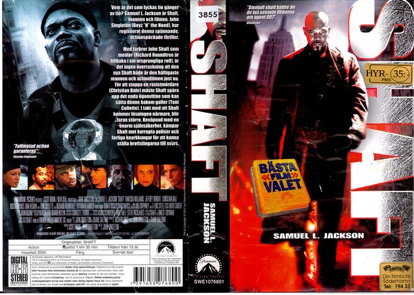 SHAFT - 2000 (VHS)