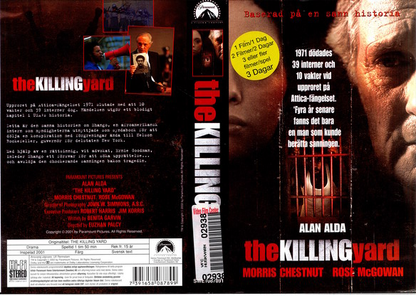 KILLING YARD (VHS)