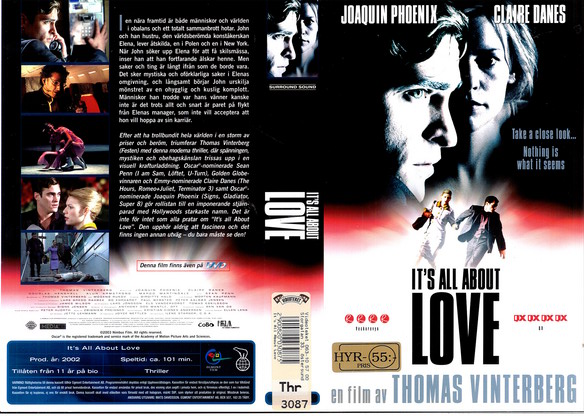 IT'S ALL ABOUT LOVE (VHS)
