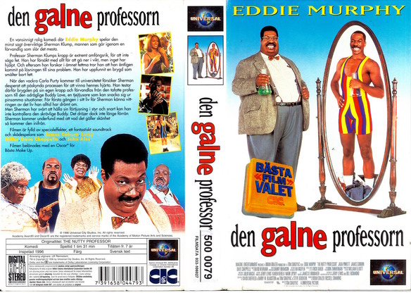 DEN GALNE PROFESSORN (VHS)