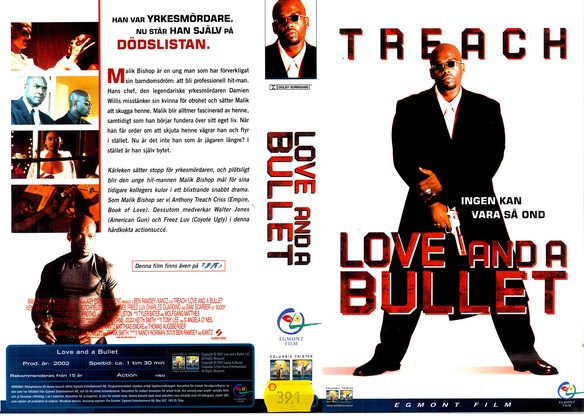 LOVE AND A BULLET (Vhs-Omslag)