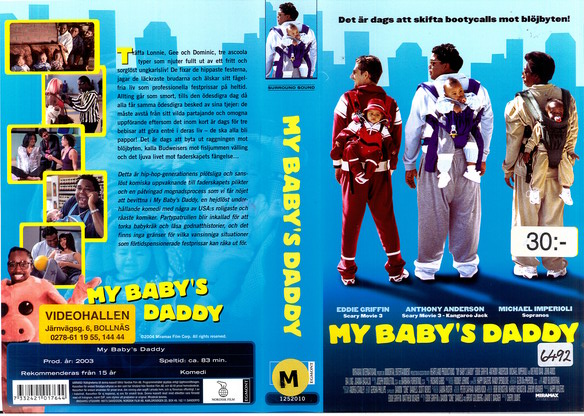 MY BABY'S DADDY (VHS)