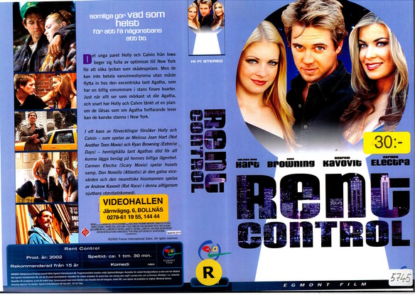 RENT CONTROL (VHS)