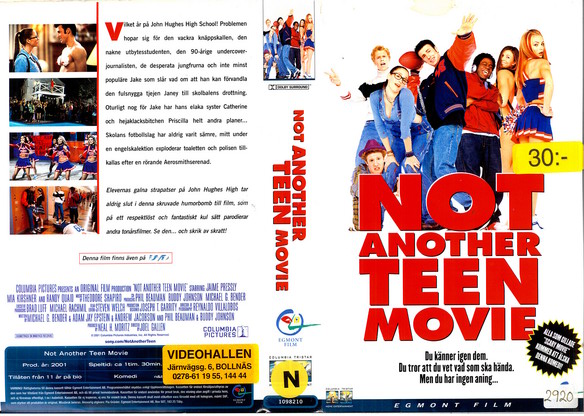 NOT ANOTHER TEEN MOVIE (VHS)